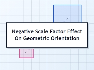 Navigating Geometric Orientation Under Negative Scale Factors