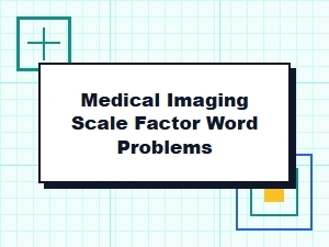 Mastering Scale Factors in Medical Imaging Problems