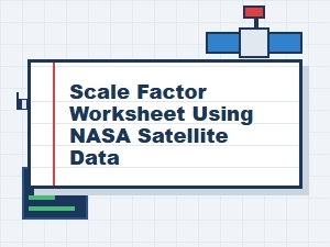 Exploring Earth with Satellite Data Scale Factors